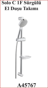 ARTEMA-SÜRGÜLÜ DUŞ SETİ SOLO C1F-Ürün Kodu A45676