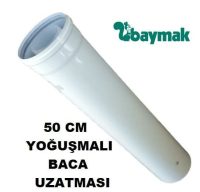 Baymak/-50 Cm Yoğuşmalı Kombi İlave Baca Uzatması